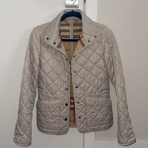 BURBERRY BRIT WOMENS QUILTED COAT - XS